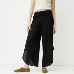 SYBILLA - Pantalón Lino Mujer