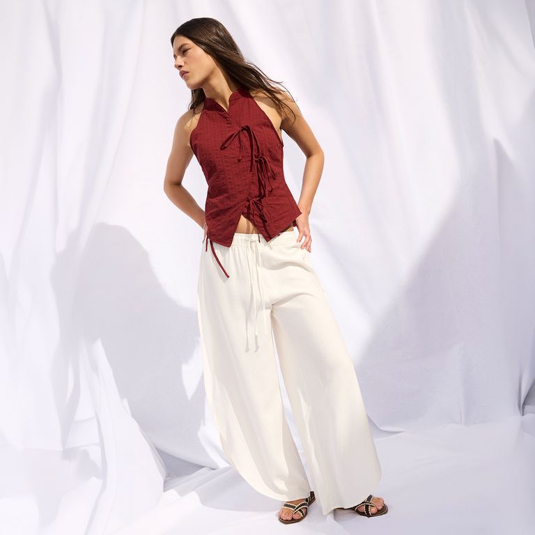 Pantalón Lino Mujer