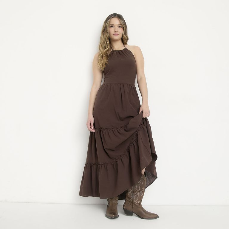 Vestido Maxi Mujer