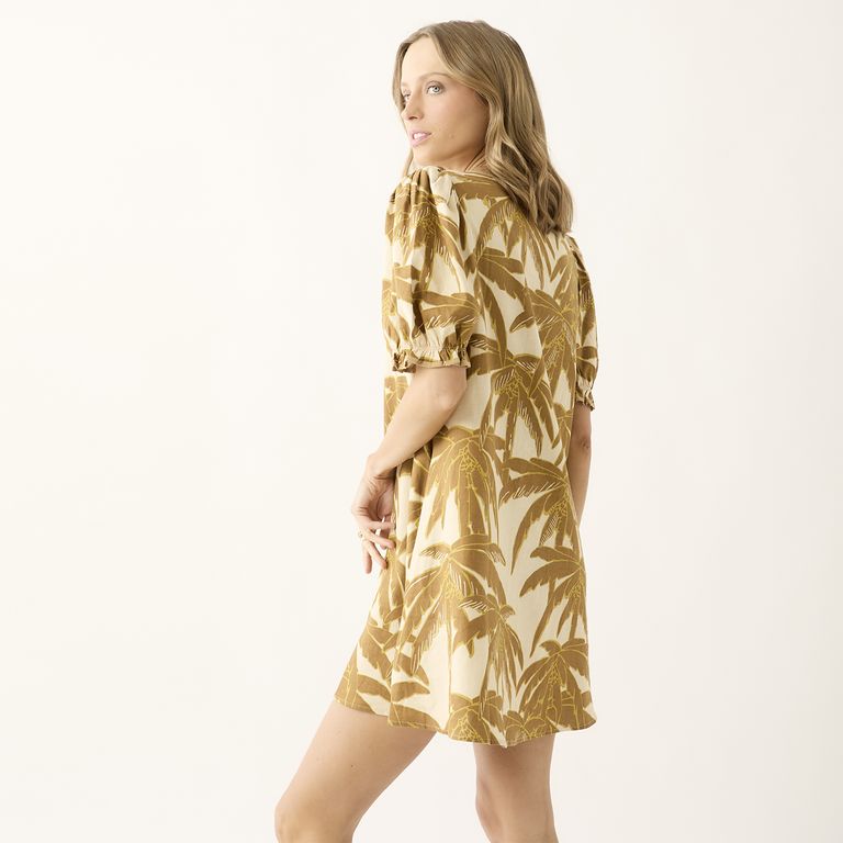 Vestido Lino Mujer