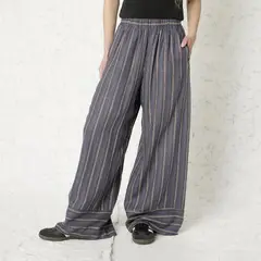AMERICANINO - Pantalón Tipo Lino Fluido Mujer