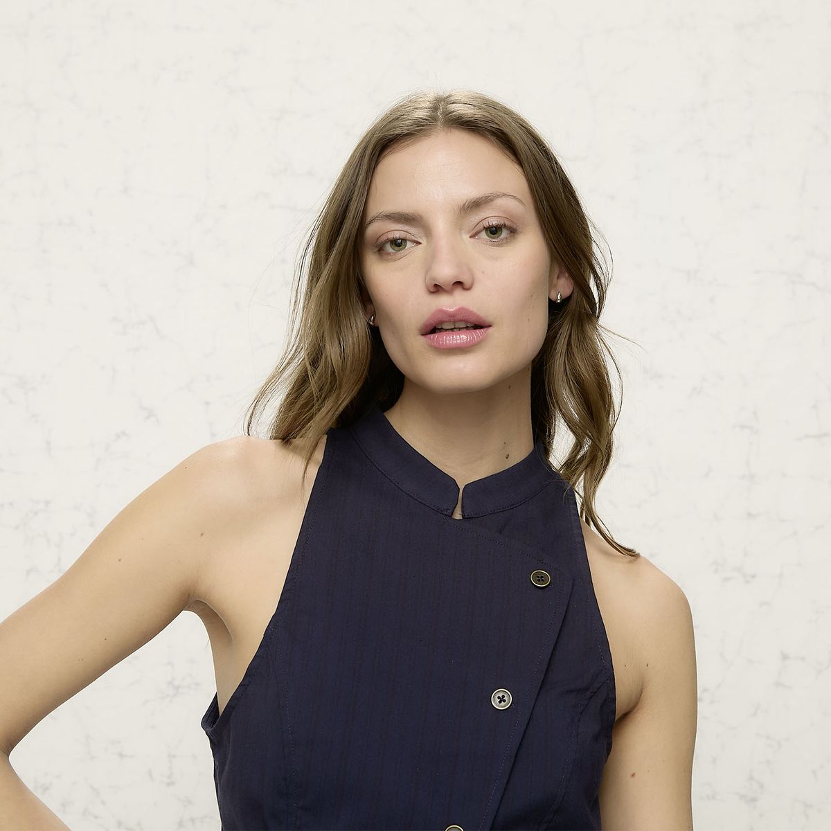 AMERICANINO - Vest Rayas Mujer Americanino