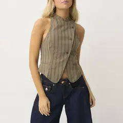 AMERICANINO - Vest Rayas Mujer