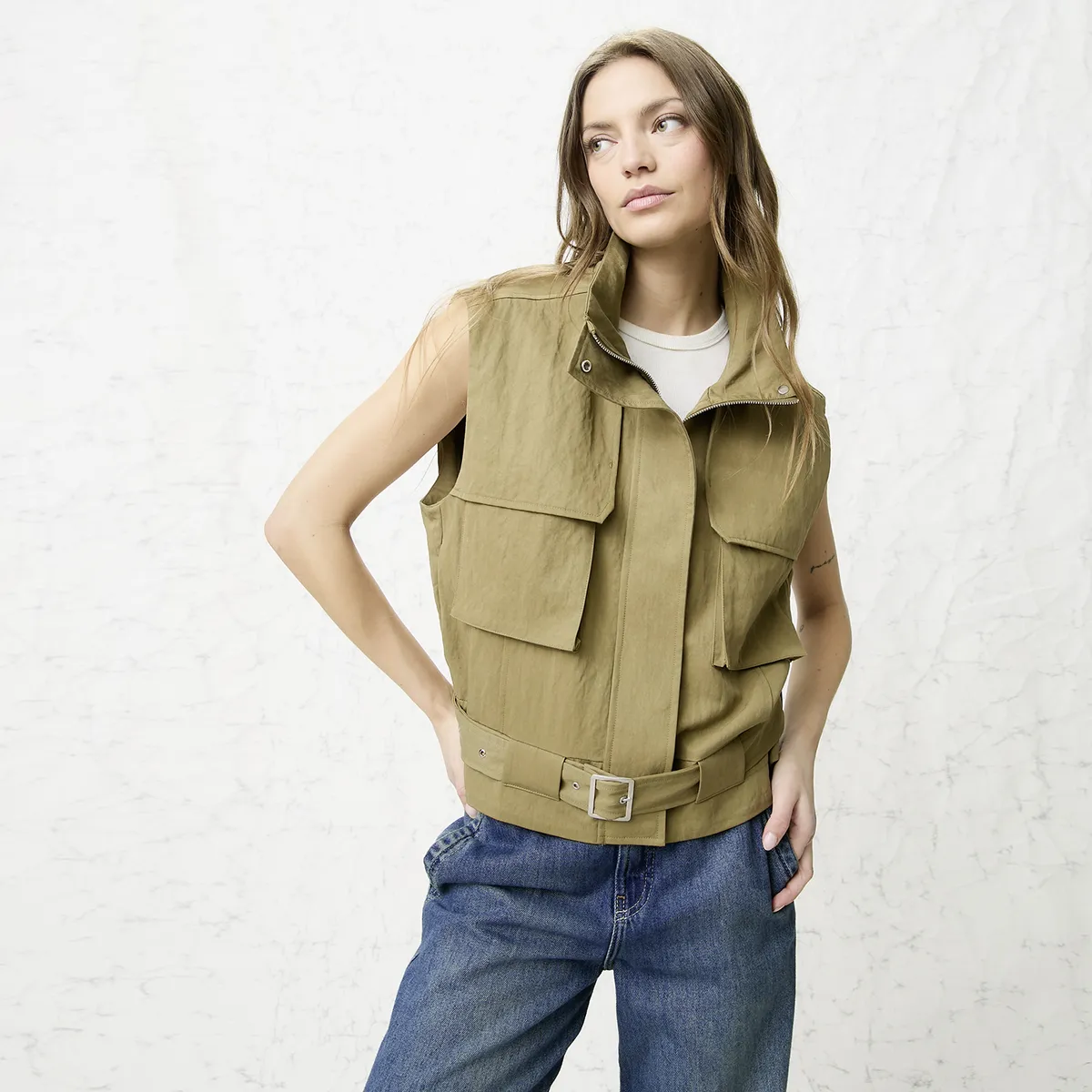 AMERICANINO - Chaqueta Militar Mujer Americanino
