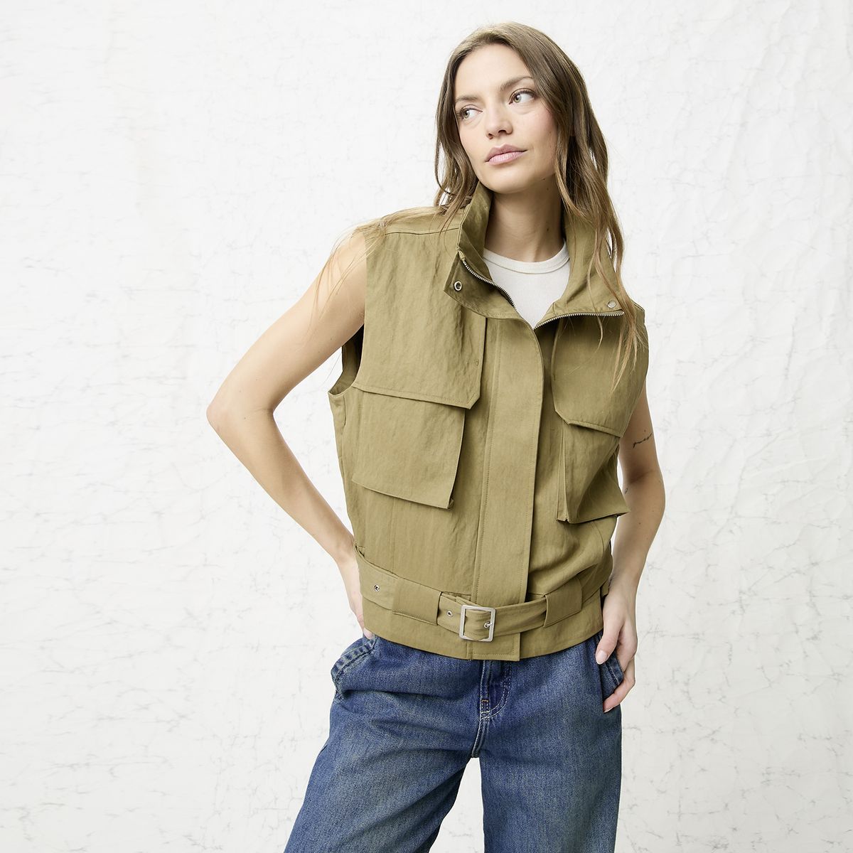 AMERICANINO - Chaqueta Militar Mujer Americanino