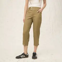 AMERICANINO - Pantalón Capri Militar Mujer