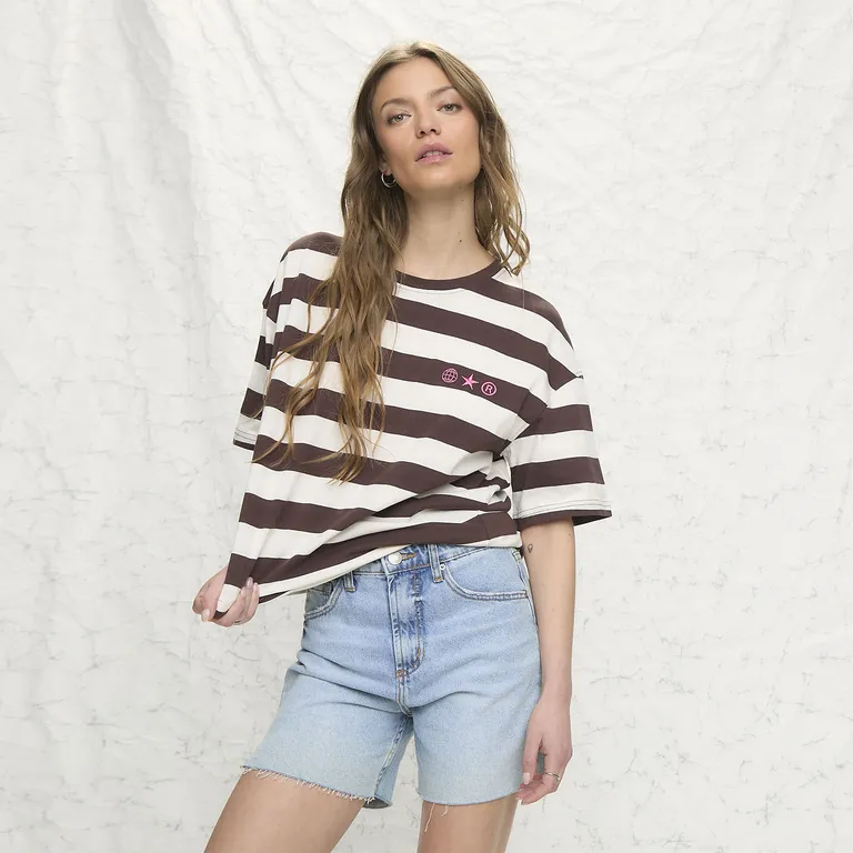 Polera Estampada 100% Algodón Mujer