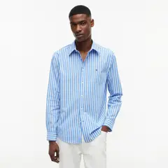 TOMMY HILFIGER - Camisa Rayas Manga Larga Hombre