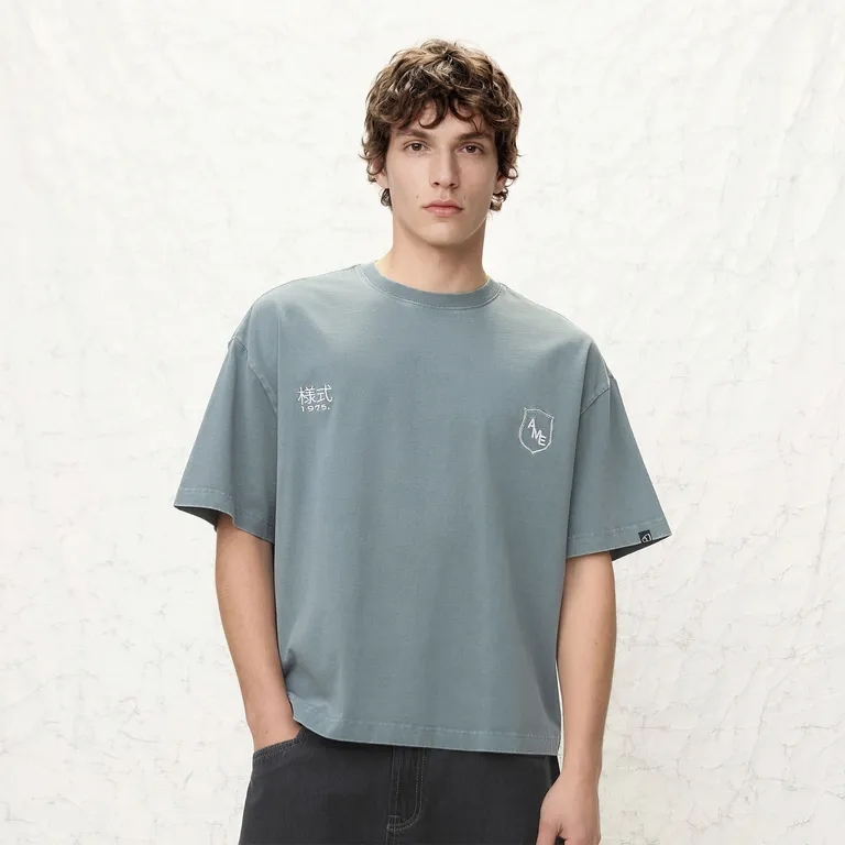 Polera Manga Corta Algodón Hombre