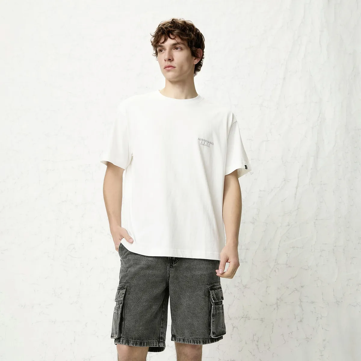 AMERICANINO - Polera Manga Corta Hombre Americanino