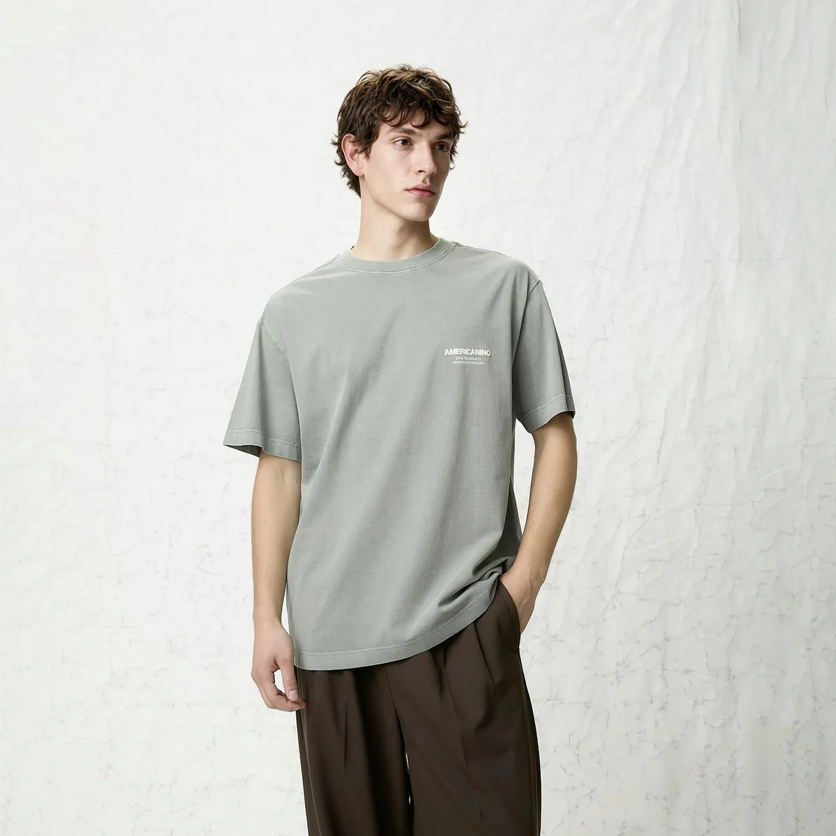 AMERICANINO - Polera Manga Corta Hombre Americanino
