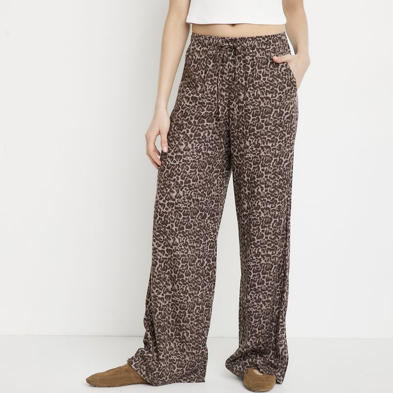 Pantalón con Lino Mujer
