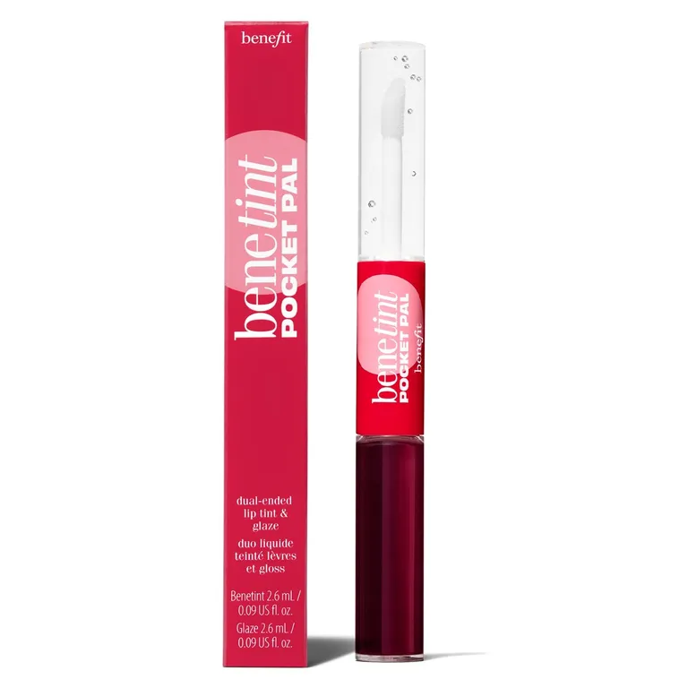 Tinta Para Labios + Brillo Hidratante 2 En 1 Benetint Pocket Pal Original Rose