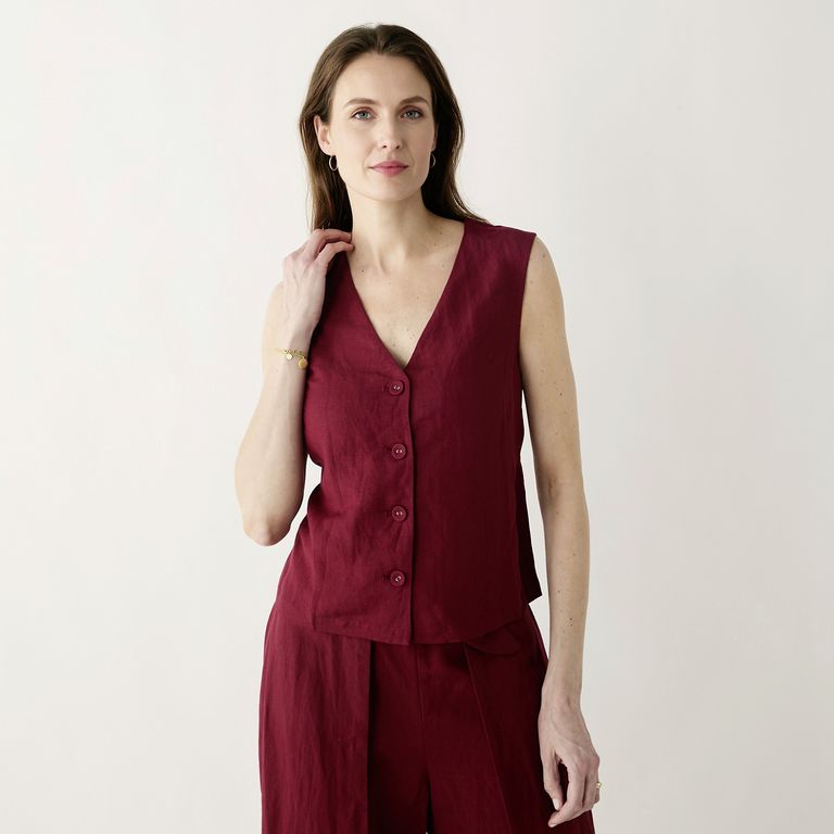 Blusa Lino Mujer