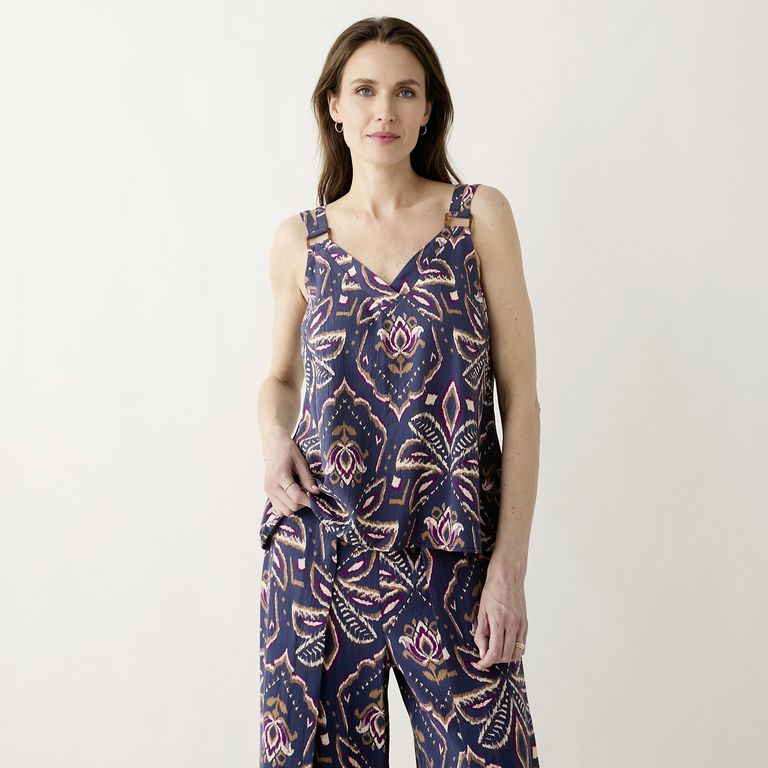 Blusa Estampada Mujer