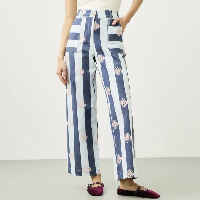 Pantalón Tiro Alto Mujer