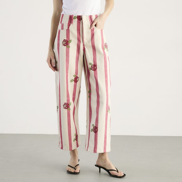 Pantalón Tiro Alto Mujer