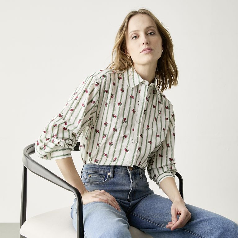 Blusa Algodón Mujer