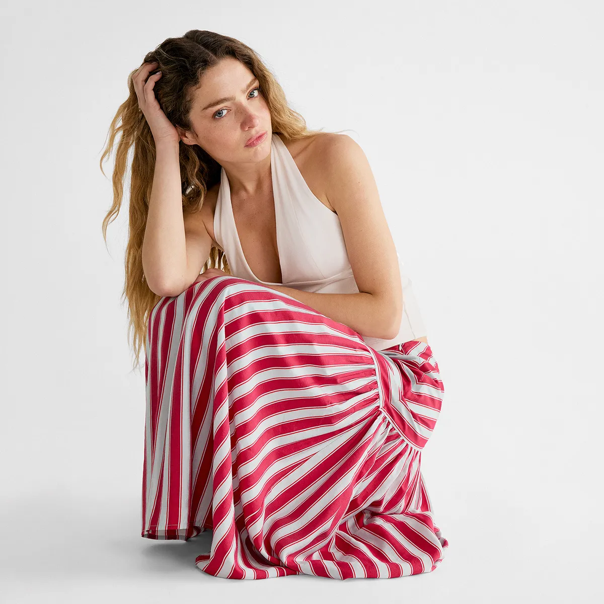 SYBILLA - Falda Larga Mujer Sybilla