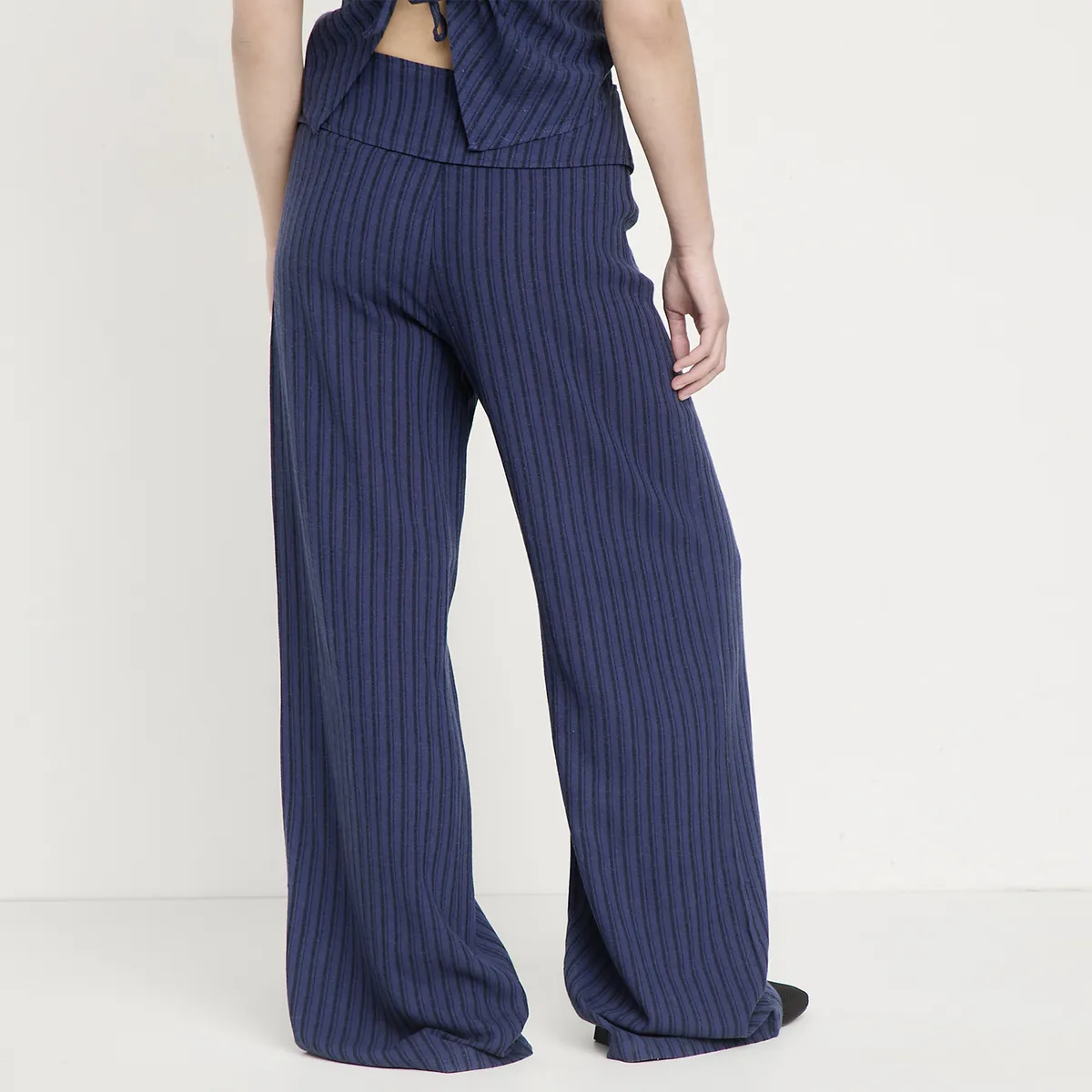 SYBILLA - Pantalón Lino Set Mujer Sybilla