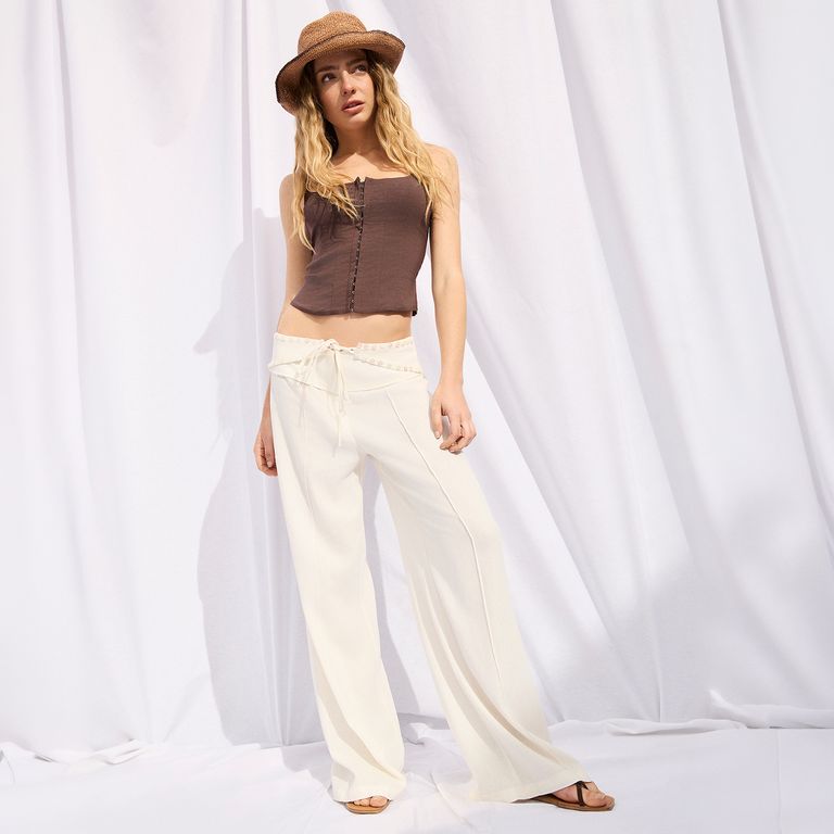 Pantalón Lino Set Mujer