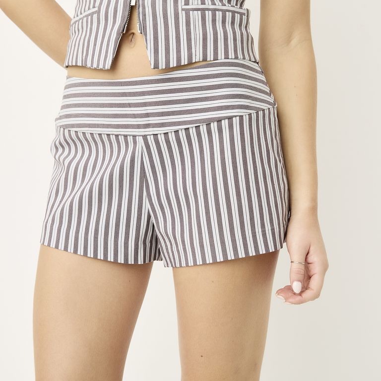 Micro Short Sastrero Set Mujer