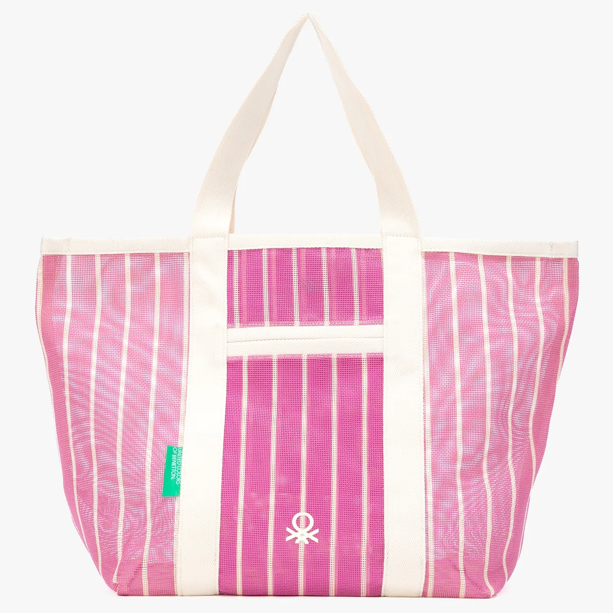BENETTON - Cartera Tote Fibras Mujer Benetton