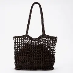 BASEMENT - Cartera Tote Fibras Mujer