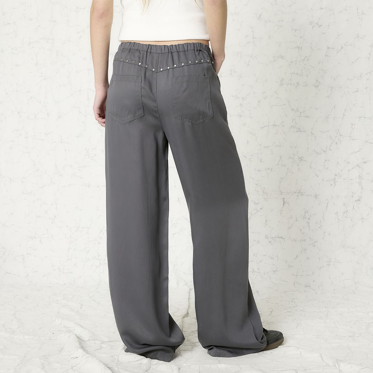 AMERICANINO - Pantalón con Tachas Mujer Americanino