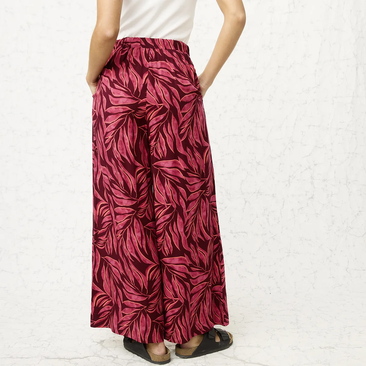 AMERICANINO Pantalón Estampado Wide Leg Mujer Americanino | Falabella Chile