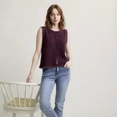 UNIVERSITY CLUB - Sweater Sin Mangas Mujer