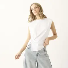 BASEMENT - Blusa 100% Algodón Mujer
