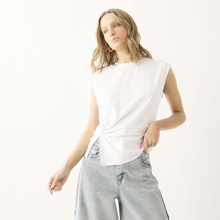Blusa 100% Algodón Mujer