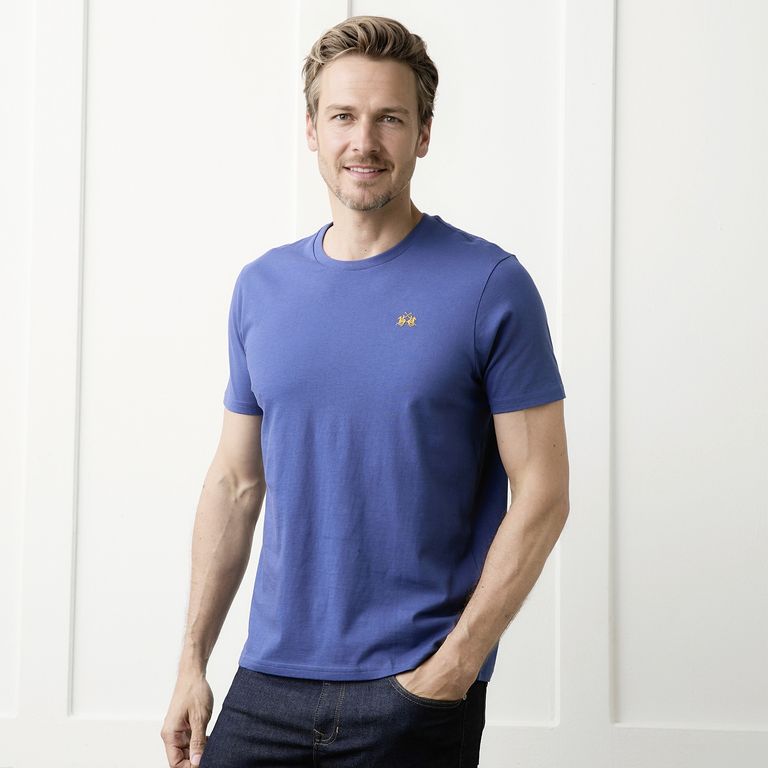 Polera Manga Corta Algodón Hombre