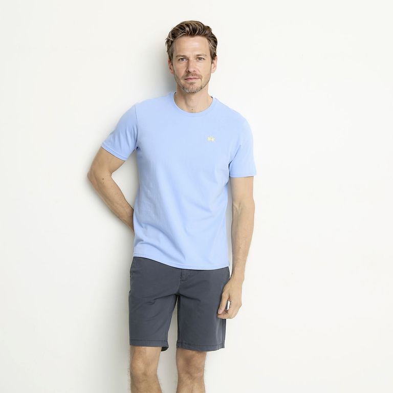 Polera Manga Corta Algodón Hombre