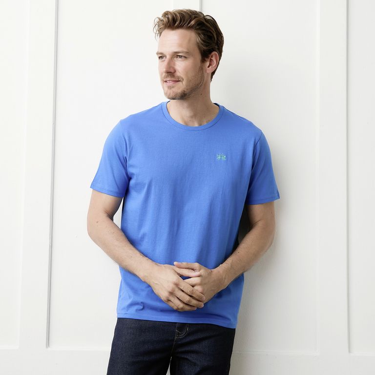 Polera Manga Corta Algodón Hombre