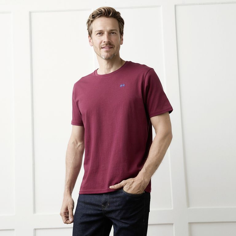 Polera Manga Corta Algodón Hombre