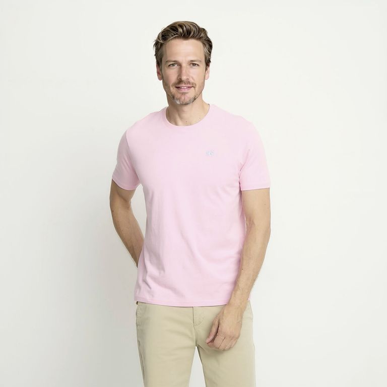 Polera Manga Corta Algodón Hombre