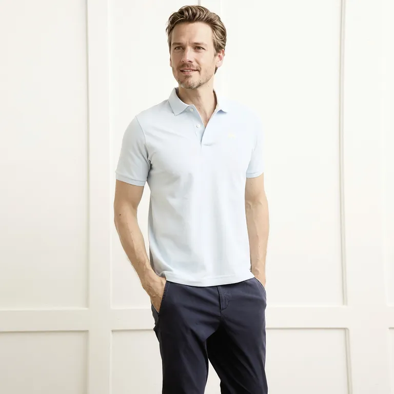 Polera Manga Corta Cuello Pique Hombre