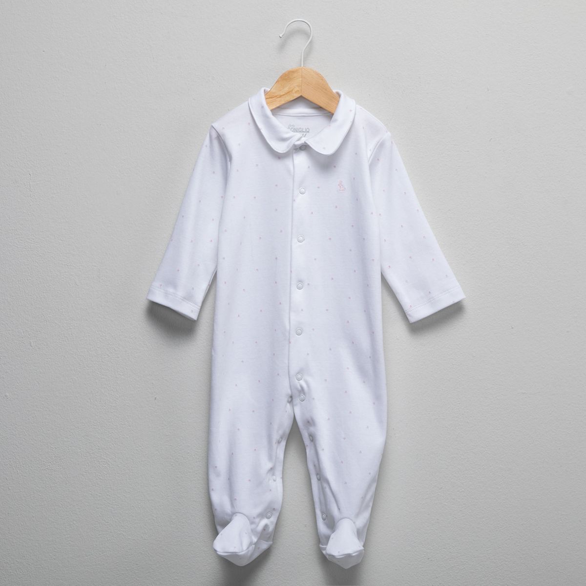CONIGLIO - Pijama Enterito Bebé Niña 100% Algodón Pima Coniglio