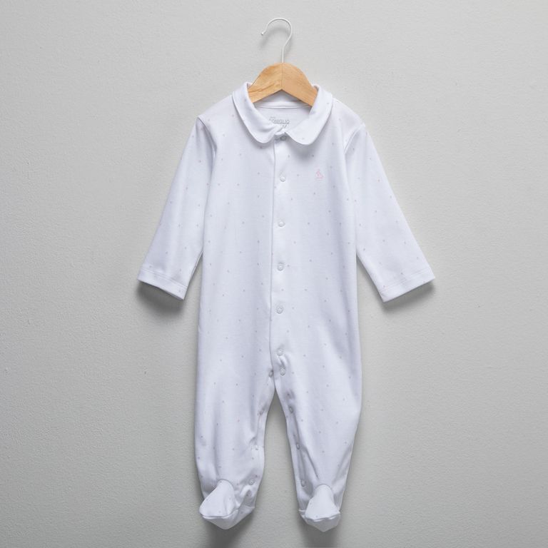 Pijama Enterito Bebé Niña 100% Algodón Pima