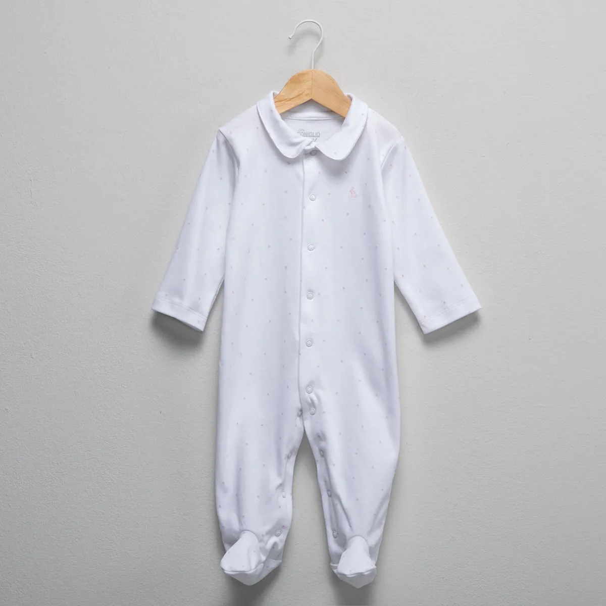 CONIGLIO - Pijama Enterito Bebé Niña 100% Algodón Pima Coniglio