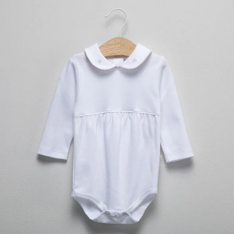 Body Bebé Niña 100% Algodón Pima