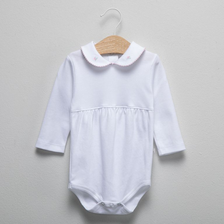 Body Bebé Niña 100% Algodón Pima