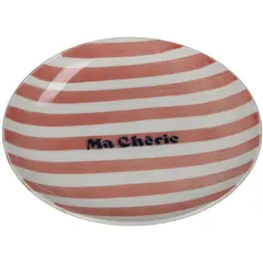 KERSTEN - Plato Ma Cherie Rosado 21X21X2.3Cm