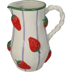 KERSTEN - Jarro Frutilla Rojo 20X15X23cm