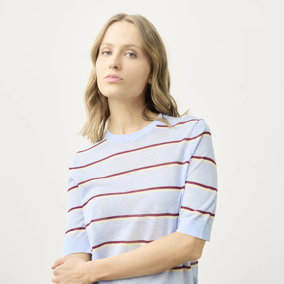 BASEMENT - Polera Rayas Mujer Basement