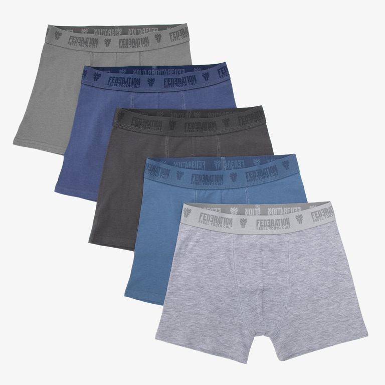 Pack De 5 Boxer Niño