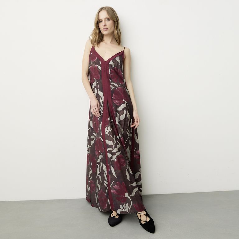 Vestido Amarra Espalda Fran Larraín x