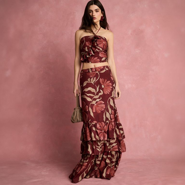 Top Estampado Mujer Fran Larraín x